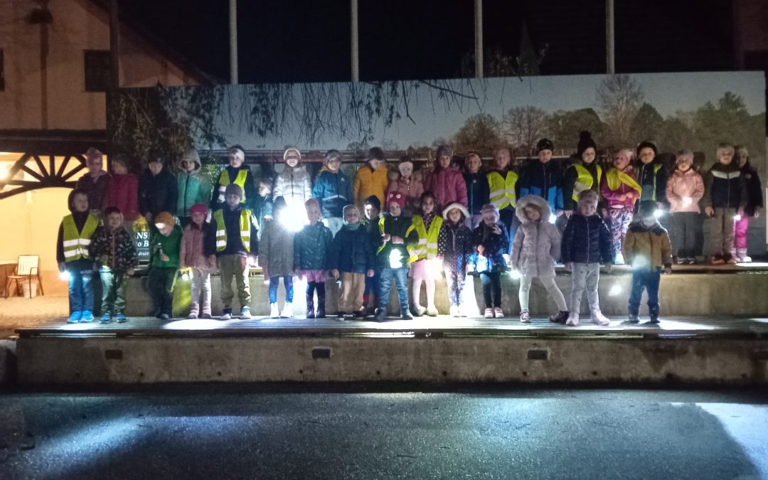 ČAROBNA NOČ V VRTCU ZA COPATKE IN RIBICE