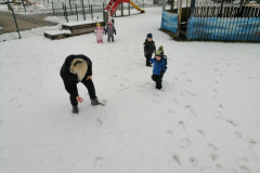 Dogodivščine otrok skupine Srčki na snegu